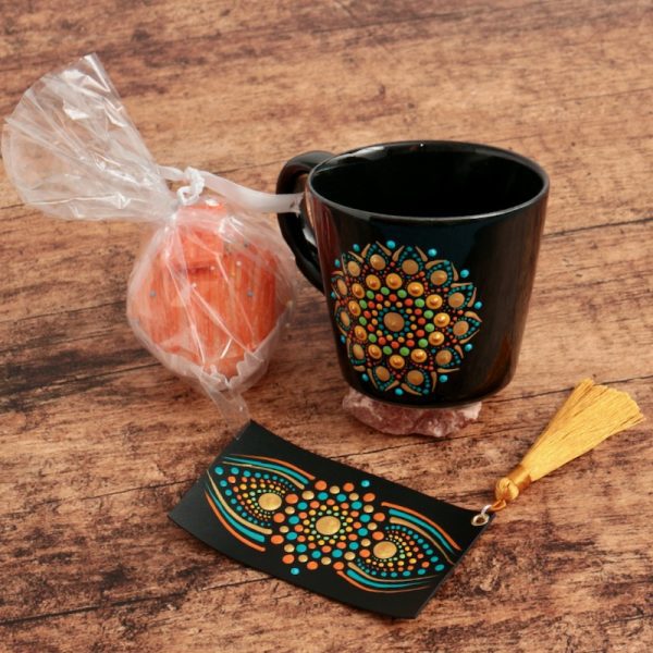 Set Mandala Savureaza o ciocolata calda