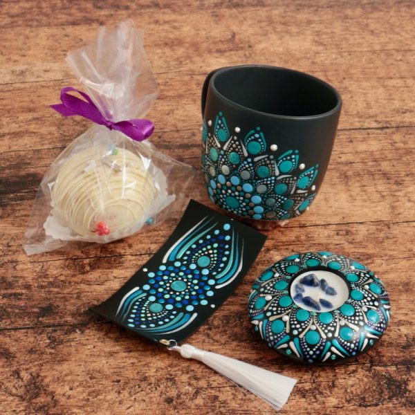 Set Mandala Relaxeaza-te la o ciocolata calda