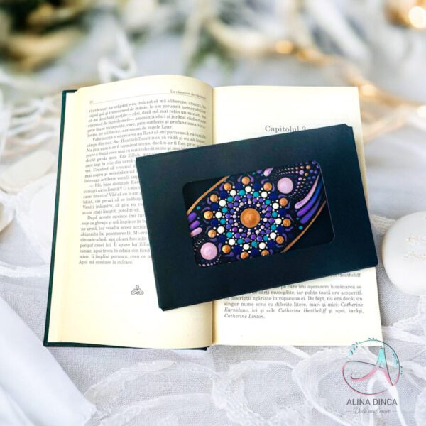 Semn de carte pictat manual - imagine 2
