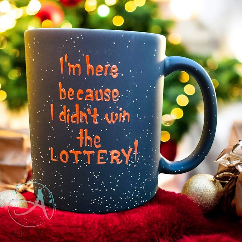 Cană cu Mesaj Haios și Mandala Pictată Manual | AD-Dots