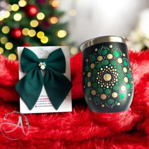 Set Cadou Winter Tales – Termos Mandala și Fundă